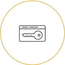 Card with key icon linking to Prepaid Debit Card page