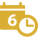 calendar with clock icon